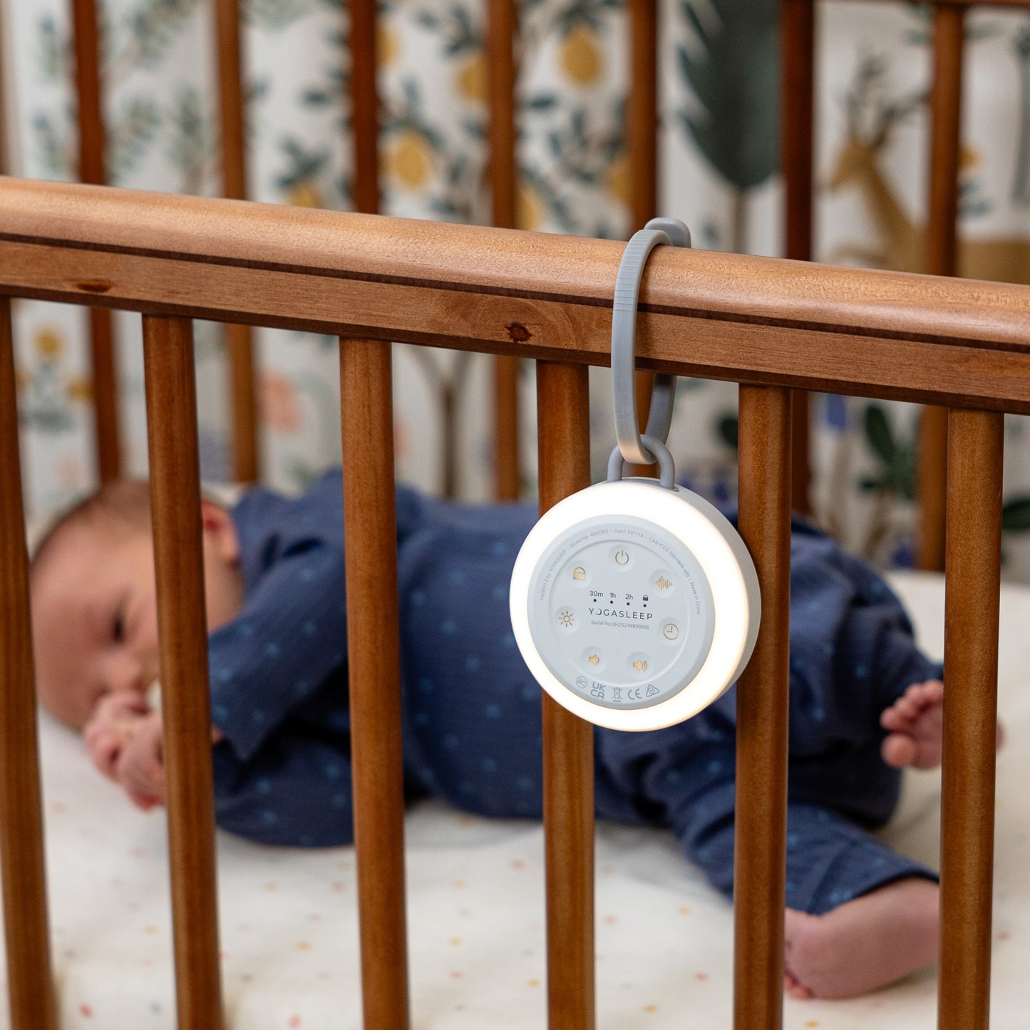 Hushh® 2 Portable Sleep Sound Machine and Night Light