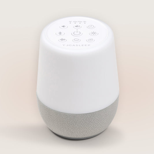 Duet White Noise Machine with Night Light and Wireless Speaker