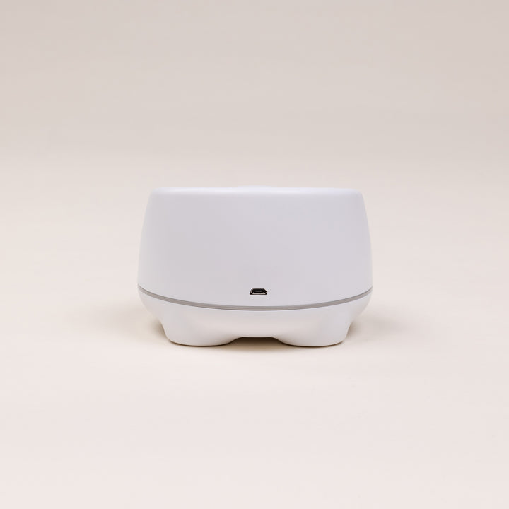 Front view of Whish Multi-Sound Machine showcasing its white housing on a plain light background