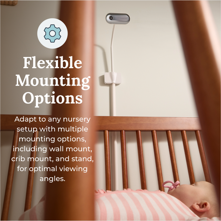Vue Video and Audio Smart Baby Monitor and Sleep Coaching System