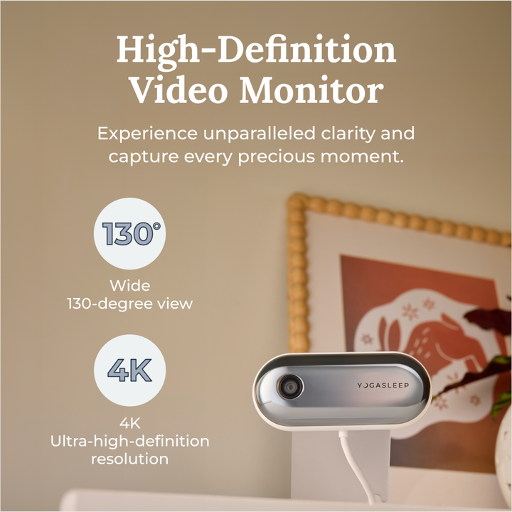 Vue Video and Audio Smart Baby Monitor and Sleep Coaching System