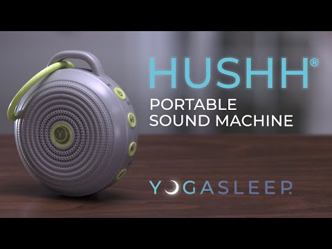 Hushh White Noise Machine with Travel Case Yogasleep