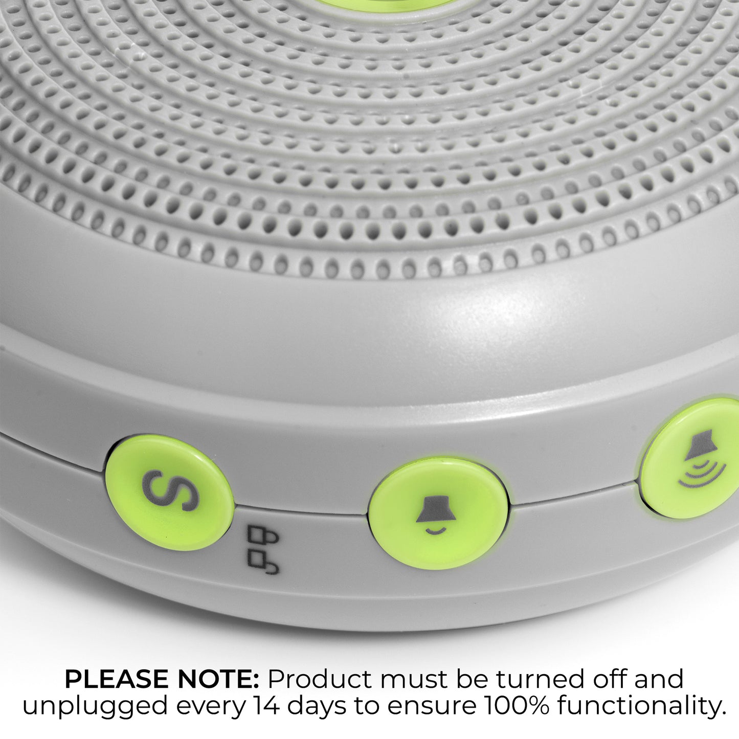 Hushh White Noise Machine with Travel Case | Yogasleep